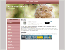 Tablet Screenshot of kattenrassen.com